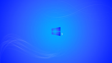 обоя компьютеры, windows 9, фон, логотип