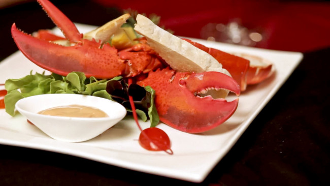 Обои картинки фото еда, рыбные блюда,  с морепродуктами, лобстер