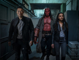 Картинка hellboy+ 2019 кино+фильмы фантастика ужасы кадры из фильма фильмы года hellboy daniel dae kim фэнтези david harbour sasha lane