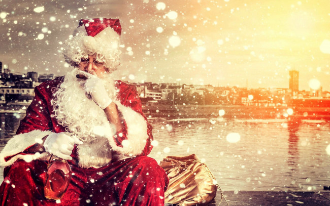 Обои картинки фото праздничные, дед мороз,  санта клаус, санта