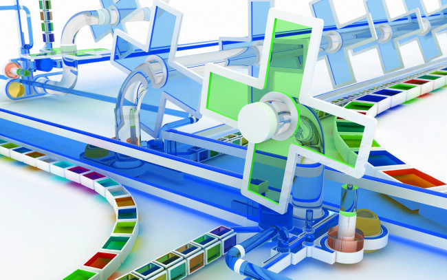 Обои картинки фото 3д графика, моделирование , modeling, конструкция, цвета