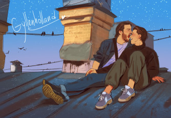 Картинка hiku рисованное люди