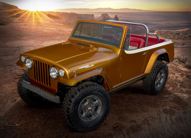 Обои картинки фото автомобили, jeep, jeepster