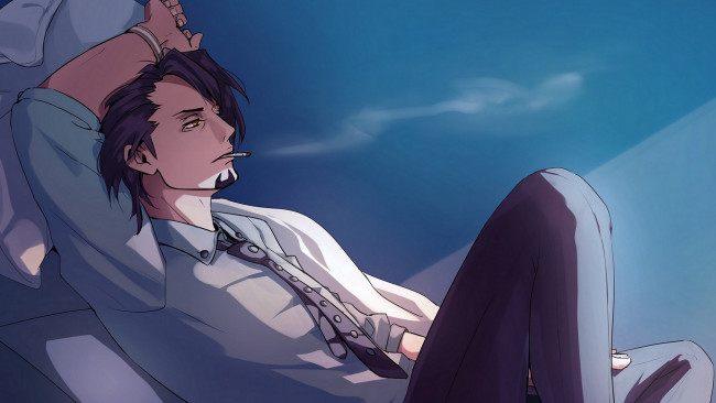 Обои картинки фото аниме, tiger and bunny, тигр, и, кролик