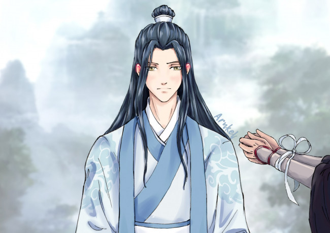 Обои картинки фото аниме, mo dao zu shi, the, untamed, неукротимый, повелитель, чэньцин, мосян, тунсю, mo, dao, zu, shi, магистр, дьявольского, культа