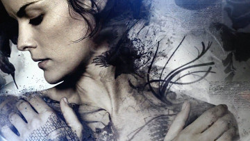 обоя кино фильмы, blindspot , сериал, лицо, тату