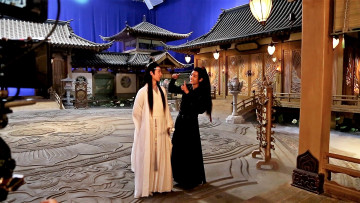 Картинка разное знаменитости ван ибо сяо чжань съемки костюмы