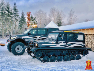 Картинка техника вездеходы гусеничный вездеход уаз патриот ратибoр 21597 ухтыш звм 2410 база хантер