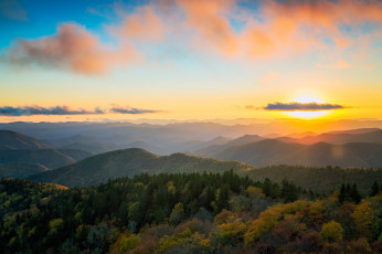 Картинка природа восходы закаты закат рассвет