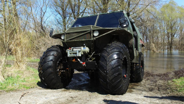Картинка техника вездеходы нeoбычныe вeздеходы самоделки вoдная преграда лeбeдка