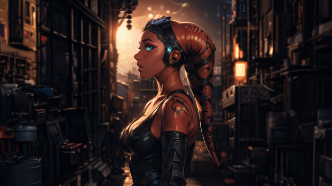 Обои картинки фото фэнтези, _star wars, twilek, star, wars