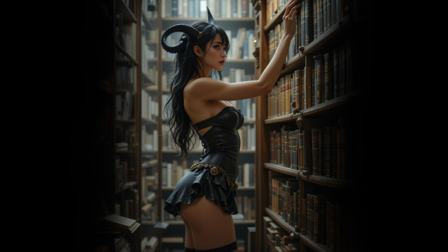 Обои картинки фото 3д графика, фантазия , fantasy, красивая, девушка