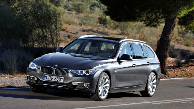 Обои картинки фото bmw 3-й серии , g20, автомобили, bmw, серебристый, дорога, кусты