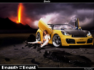 Картинка автомобили авто девушками