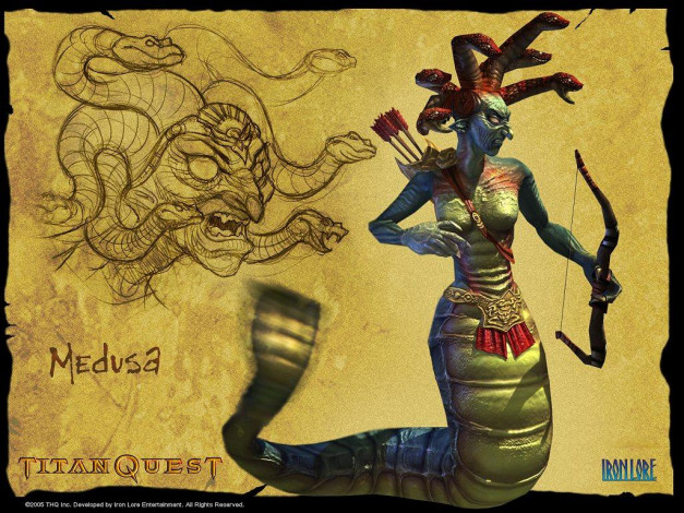 Обои картинки фото видео, игры, titan, quest