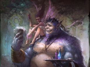 Картинка фэнтези красавицы чудовища