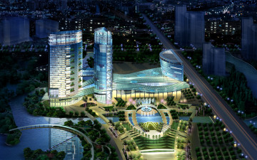 Картинка 3д графика architecture архитектура