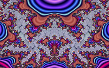 Картинка 3д графика fractal фракталы