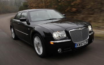 Картинка chrysler 300c srt design автомобили