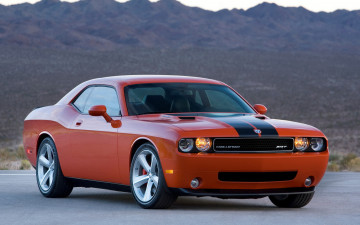 Картинка dodge challenger str8 автомобили