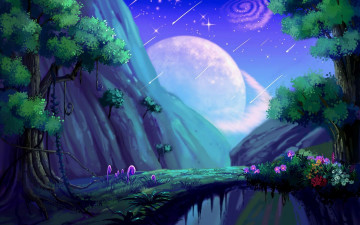 Картинка фэнтези пейзажи