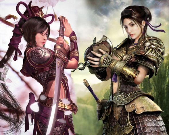 Обои картинки фото фэнтези, девушки