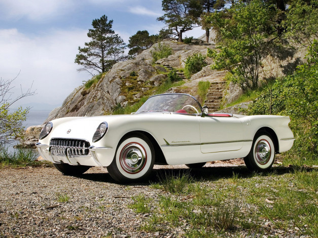 Обои картинки фото автомобили, corvette