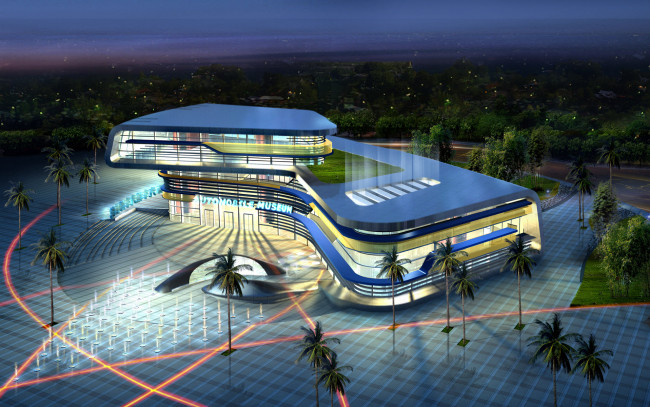 Обои картинки фото 3д, графика, architecture, архитектура