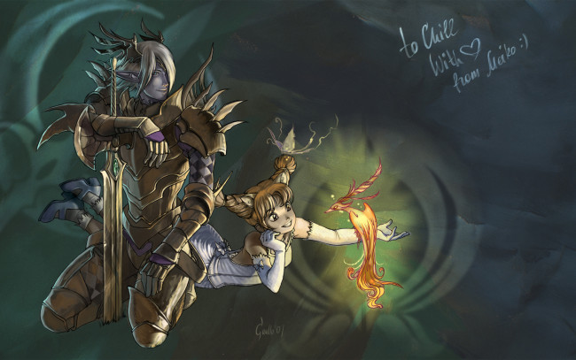 Обои картинки фото фэнтези, эльфы