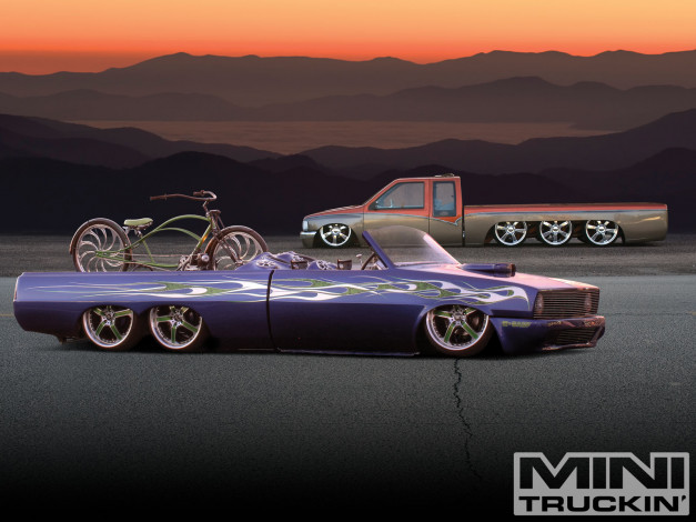 Обои картинки фото 1980, dodge, d50, pickup, автомобили, custom, pick, up