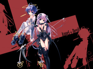 Картинка аниме angels demons
