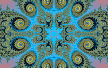 Картинка 3д графика fractal фракталы