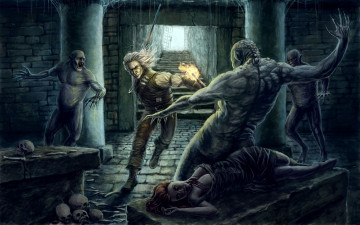 Картинка the witcher видео игры