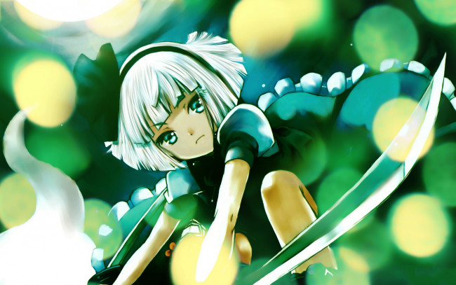 Обои картинки фото аниме, touhou