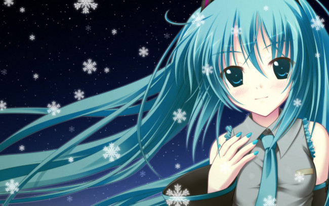 Обои картинки фото аниме, vocaloid