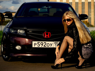 Картинка автомобили авто девушками