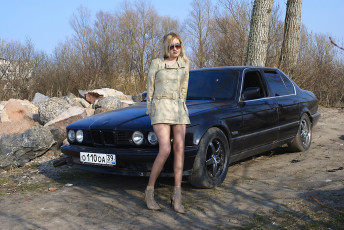 Картинка автомобили авто девушками