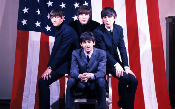 Картинка the beatles музыка george harrison ringo starr paul mccartney john lennon