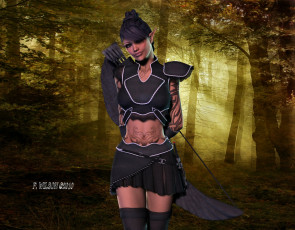 Картинка 3д графика elves эльфы эльфийка