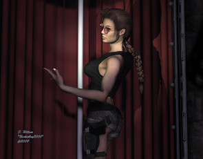 Картинка 3д графика people люди девушка