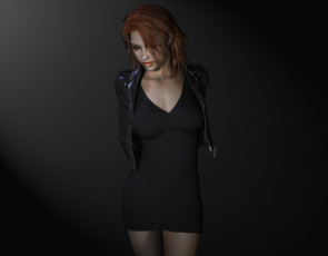 Картинка 3д графика people люди девушка