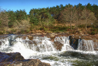 Картинка испания страна басков природа водопады водопад