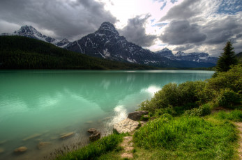 Картинка природа реки озера канада