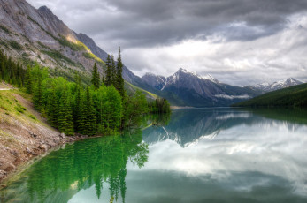 Картинка природа реки озера канада