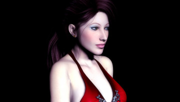 Картинка 3д графика portraits портрет девушка