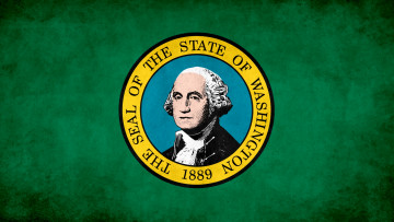 Картинка разное флаги гербы washington state grunge flag