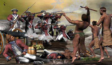 Картинка 3д графика historical история война