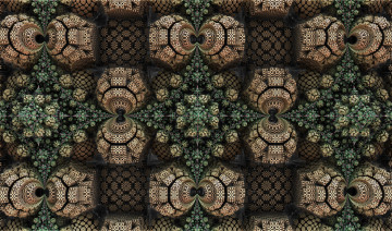 Картинка 3д графика fractal фракталы цвета узор фон