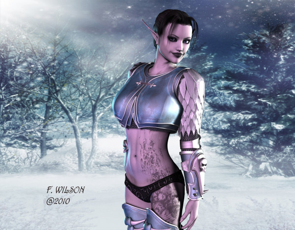 Обои картинки фото 3д, графика, elves, эльфы, эльфийка