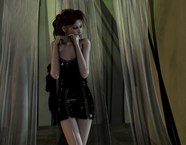 Обои картинки фото 3д, графика, people, люди, девушка